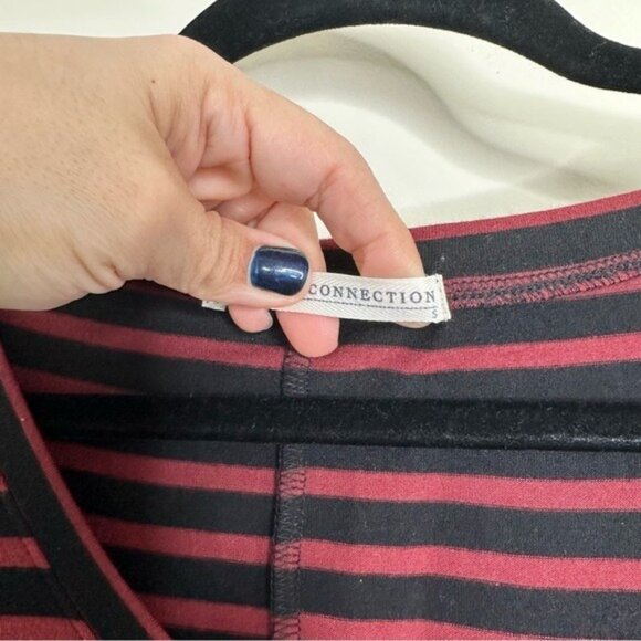 Peruvian Connection Andover Striped Long Sleeve Maxi Dress - Picture 4 of 7